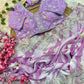 Pure Soft Rangoli Silk Saree with Lehariya Digital Print & Heavy Embroidery Border