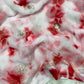 Pure Viscose Satin Patta Saree with Shibori Print Dyeing & 3MM Sequin Silver Zari Buta