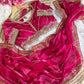Premium Zimmy Choo Silk Saree with Heavy Sequence Embroidery & Stitched Blouse