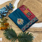 Premium Soft Chinnon Silk Embroidered Saree with Muslin Blouse
