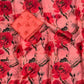 Premium Soft Teby Silk Digital Print Saree with Cutdana Work Border