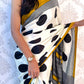 Premium Printed Japan Satin Saree with Matching Blouse Piece