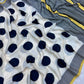 Premium Printed Japan Satin Saree with Matching Blouse Piece