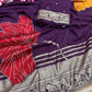 Celebrity Style Dola Silk Saree with Hand Dyeing & Elegant Tassels