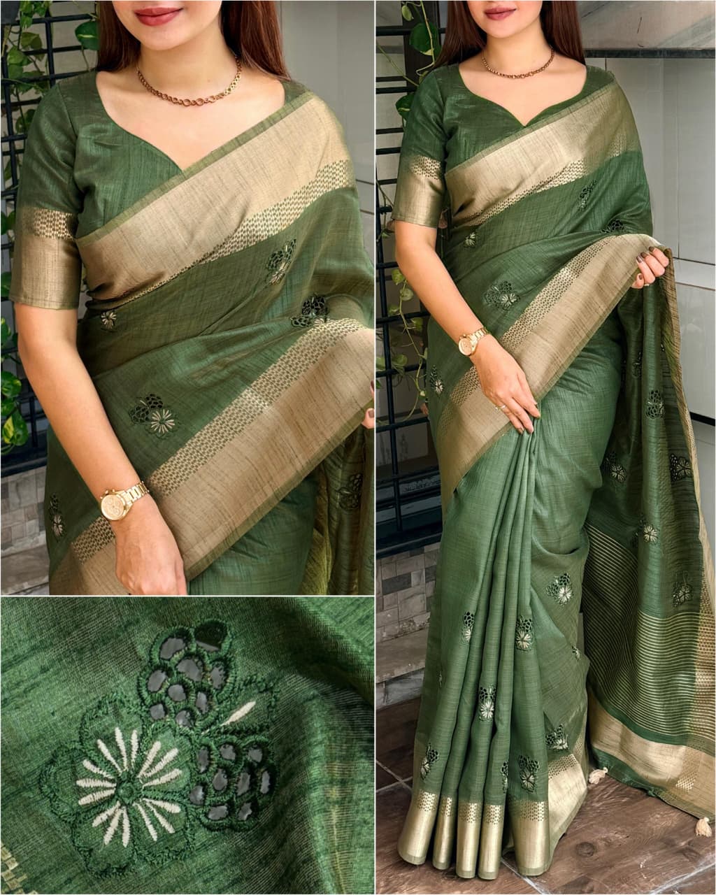 Parampara Elegance Zari Weave Saree