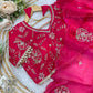 Royal Radiance Heavy Butta Space Silk Saree