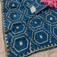 Trending Heavy Traditional Gotapatti Cutwork Silk Saree