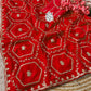 Trending Heavy Traditional Gotapatti Cutwork Silk Saree