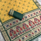 Cotton Bandhej Jacquard Saree with Zari & Minakari Pallu