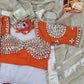 Trending G-MEE Satin Silk Party Wear Saree with Ready-to-Wear Aangi Blouse
