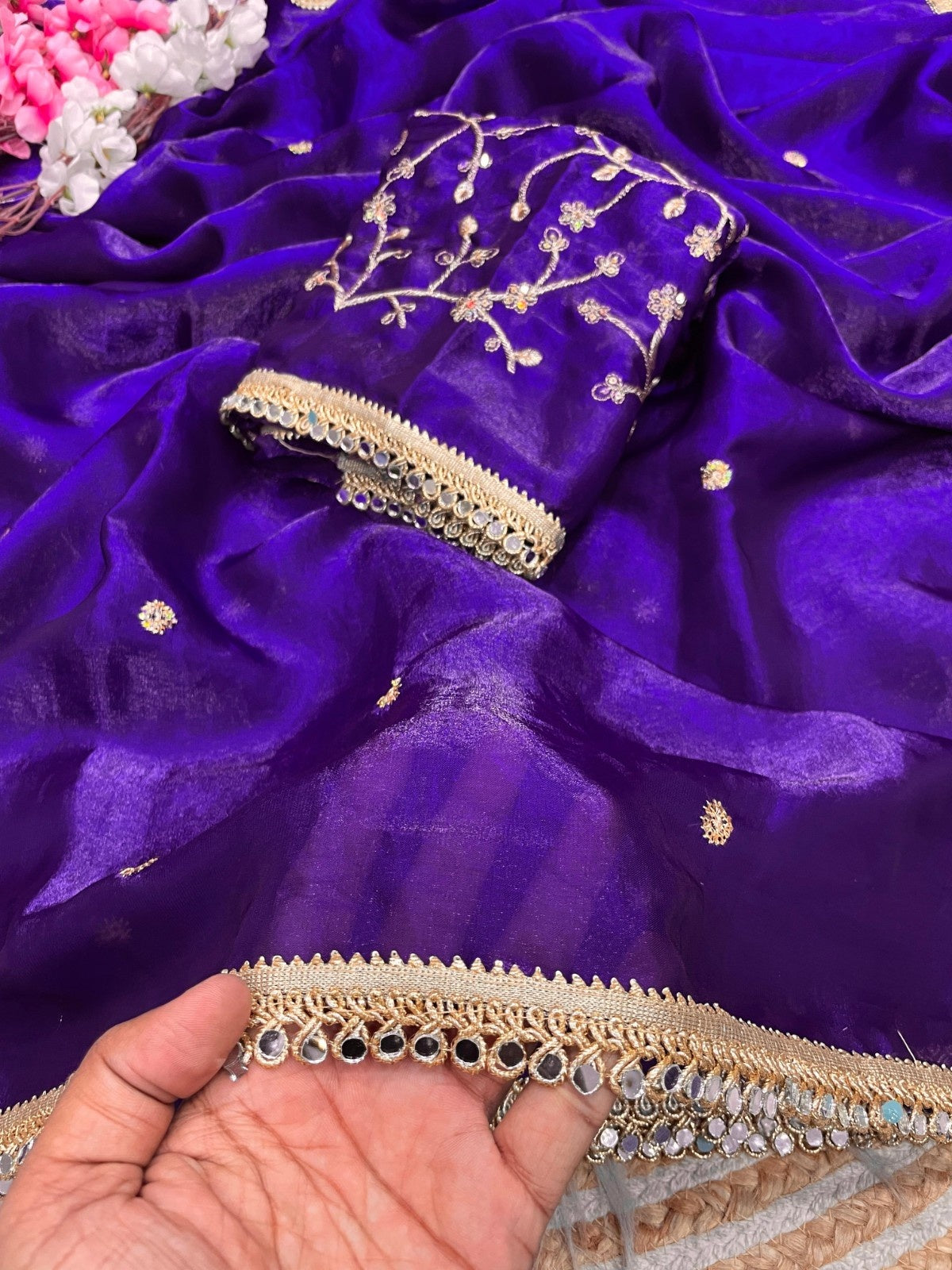 Exclusive Premium Quality Bollywood Saree With Multi Color