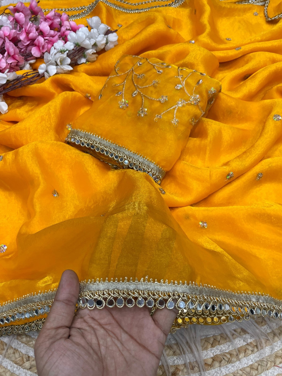 Exclusive Premium Quality Bollywood Saree With Multi Color