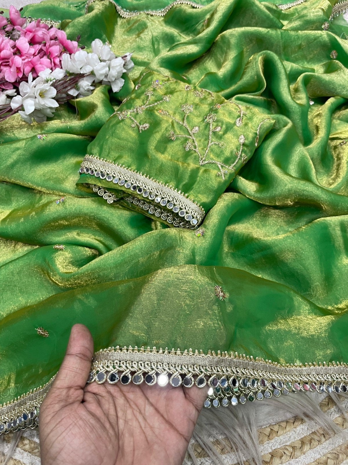 Exclusive Premium Quality Bollywood Saree With Multi Color