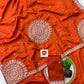 Party Wear Soft H.O. Silk Saree with Heavy Border Work