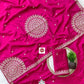 Party Wear Soft H.O. Silk Saree with Heavy Border Work