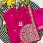 Party Wear Soft H.O. Silk Saree with Heavy Border Work