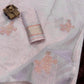 Taspa Organza Silk Saree with Swarovski Work & Jacquard Design