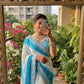 Royal Noor Embroidered Star Georgette Couture Saree