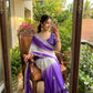 Royal Noor Embroidered Star Georgette Couture Saree