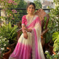 Royal Noor Embroidered Star Georgette Couture Saree