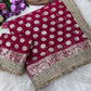 Premium Soft Viscose Georgette Saree With Elegant Lace Border