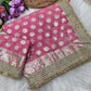 Premium Soft Viscose Georgette Saree With Elegant Lace Border