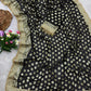 Premium Soft Viscose Georgette Saree With Elegant Lace Border