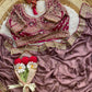Wedding Special Rangoli Silk Saree With Designer Stichtched Embroidered Blouse