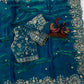 Soft Space Silk Party Wear Saree with Zari & Sequence Work Saree
