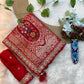 Maharani Luxe Dola Silk Saree With Fancy Embroidery Border