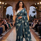 Floral Moti Grace Chinnon Saree