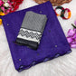 Soft Chanderi Cotton Saree With Rich Arco Border
