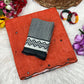 Soft Chanderi Cotton Saree With Rich Arco Border
