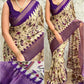Designer printed Heritage Kalamkari Saree