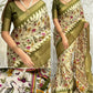 Designer printed Heritage Kalamkari Saree