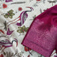Designer printed Heritage Kalamkari Saree