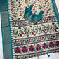 Designer printed Heritage Kalamkari Saree
