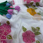 Designer Tebby Silk Saree with Handcrafted Ribbon Sequin Embellishments
