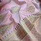 Festive Minakari Banarasi Cotton Silk Saree with Dual Zari Weaving
