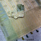 Festive Minakari Banarasi Cotton Silk Saree with Dual Zari Weaving