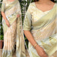Festive Minakari Banarasi Cotton Silk Saree with Dual Zari Weaving