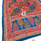 New Soft Chinon Silk Saree with Designer Mirror Handwork