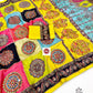 New Soft Chinon Silk Saree with Designer Mirror Handwork