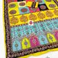 New Soft Chinon Silk Saree with Designer Mirror Handwork