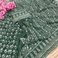 Celebrity Style Designer Georgette Saree with Mirror Work