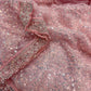 Wedding Wear Soft Net Sequins & Beads Work Saree with Designer Border