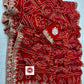 Special Saawan Red Bandhani Heavy Georgette Designer Saree with Gota Patti