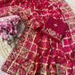 Soft Viscose Silk Designer Saree with Traditional Pitta Work & Heavy Mono Blouse
