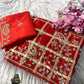 Soft Viscose Silk Designer Saree with Traditional Pitta Work & Heavy Mono Blouse
