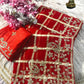 Soft Viscose Silk Designer Saree with Traditional Pitta Work & Heavy Mono Blouse
